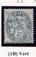 Réf 83 > FRANCE  TYPE BLANC < N° 111e * * Type 1B Vert < Neuf Luxe * * MNH - 1900-29 Blanc