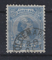 NVPH Nederland Netherlands Pays Bas Niederlande Holanda 35 CANCEL OLDEMARKT Kleinrond ; Wilhelmina 1891 - Used Stamps