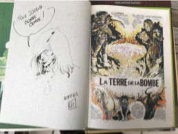 La Terre De La Bombe 1  RE DEDICACE BE Glénat 03/1982 Durand Ramaïoli (BI3) - Autographs