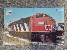 CHINA - TRAIN-092 - PUZZLE SET OF 4 CARDS - Cina