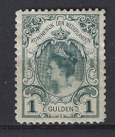 NVPH Nederland Netherlands Pays Bas Holanda 49 MLH/ongebruikt TOP QUALITY ; Inhuldigingszegel Wilhelmina 1898 - Unused Stamps