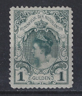 NVPH Nederland Netherlands Pays Bas Niederlande Holanda 49 MLH/ongebruikt ; Inhuldigingszegel Wilhelmina 1898 - Unused Stamps