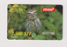 SLOVENIA - Bird Little Owl Remote Phonecard - Slovenië