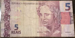 Billet Bresil De 5 Reais 2010 - Brasile