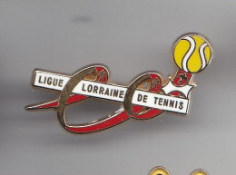 Pin's Arthus Bertrand Ligue Lorraine De Tennis Réf 5737 - Tennis