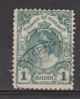 NVPH Nederland Netherlands Pays Bas Niederlande Holanda 77 Used ;  Wilhelmina 1899 - Used Stamps