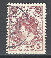 NVPH Nederland Netherlands Pays Bas Niederlande Holanda 79 Used; Koningin, Queen, Reine, Reina Wilhelmina 1899 - Usados