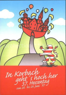 72493897 Korbach 37. Hessentag Kuenstlerkarte Korbach - Korbach