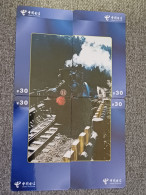 CHINA - TRAIN-125 - PUZZLE SET OF 4 CARDS - China