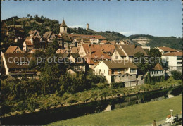 72493557 Horb Neckar Blick Ueber Den Neckar Zur Altstadt Kirche Horb Am Neckar - Horb