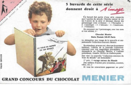 BUVARD. .GRAND CONCOURS DU CHOCOLAT  MENIER - Alimentaire