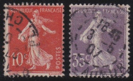 France  .  Y&T   .    135/136     .     O        .     Oblitéré - Used Stamps