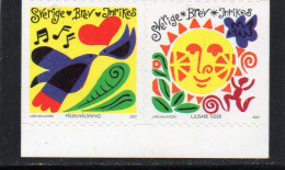2007 Zweden Yv N° 2551/2552 ** : - MNH - NEUF - POSTFRISCH - POSTFRIS - Unused Stamps