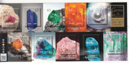 2022 Japan Greetings Gems And Minerals Geology  Miniature Sheet Of 10 MNH - Nuovi