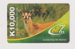 ZAMBIA - Antelope Remote Phonecard - Sambia