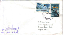 AUSTRALIA ANTARCTIC - MAWSON BASE - M.S. NELLA DAN - 1980 - Bases Antarctiques