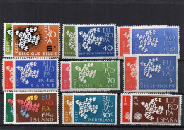 1961 Div. Landen ** : - MNH - NEUF - POSTFRISCH - POSTFRIS - 1961