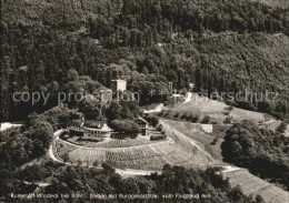 72491846 Buehl Baden Ruine Alt Windeck Burggaststaette Fliegeraufnahme Buehl - Bühl