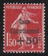 France  .  Y&T   .    277  (2 Scans)     .     *        .      Neuf Avec Gomme - Unused Stamps