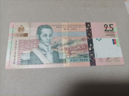 Billete De Haití De 25 Gourdes, Serie A, Año 2004, UNC - Haïti