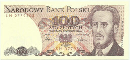 POLAND - 100 Zlotych - 1986 - Pick 143.e - Unc. - Série SH - Narodowy Bank Polski - Pologne