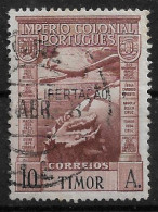 TIMOR 1947 EMPIRE STAMP SURC. "LIBERTAÇÃO" AIRMAIL - (NP#72-P01-L2) - Timor