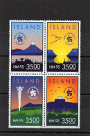 1995 IJsland Yv N°773/776  : ** - MNH - NEUF - POSTFRISCH - POSTFRIS - Nuevos