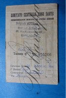 HEILIG JAAR Brux. Comitato Centrale Anno Santo  NEDERBRAKEL  De Greave  Statiestraat 1950 - Historische Dokumente