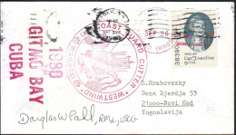 USA - COAST GUARD CUTTER  WESTWIND - GUTMO BAY CUBA - 1980 - Bases Antarctiques