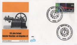 Germany 1992 FDC Verband Deutcher Machinen Und Anlagenbau Association Of Machines And Plant Construcuction, Berlin - 1991-2000