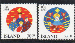 1993 IJsland Yv N° 748/749 : ** - MNH - NEUF - POSTFRISCH - POSTFRIS - Ungebraucht