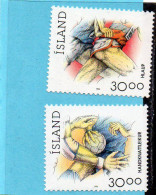 1993 IJsland Yv N° 733/734 : ** - MNH - NEUF - POSTFRISCH - POSTFRIS - Ungebraucht