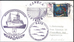 GERMANY - WEHRFORSCHUNGSSCHIFF  PLANET - CINECA AUFTRIEB 72 - GATE - 1979 - Bases Antarctiques