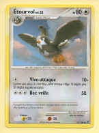 POKEMON N° 47/100 – ETOURVOL (Peu Commune) Diamant Et Perle – Aube Majestueuse - Diamond & Pearl 