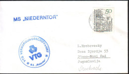 GERMANY - VERSORGUNSSCHIFFAHRT  M.S. NIEDERNTOR  - 1979 - Bases Antarctiques