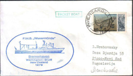 GERMANY - F.M.S. WESERMUNDE - INVERCARGILL NEW ZEALAND  - 1979 - Bases Antarctiques