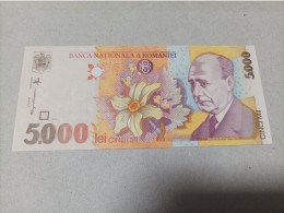 Billete De Rumania De 5000 Lei, Año 1998, UNC - Rumänien