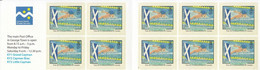 2014 Cayman Islands Commonwealth Games Swimming Scotland Complete Unexploded Booklet MNH - Kaaiman Eilanden