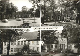 72328179 Luebtheen Thaelmannplatz Kirchenplatz Hotel Stadt Luebtheen Postamt Lue - Lübtheen