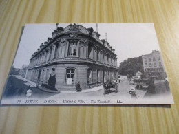 CPA St-Hélier (Jersey).Hôtel De Ville - Carte Animée. - St. Helier