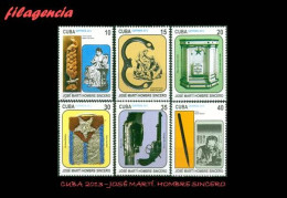 CUBA MINT. 2013-05 JOSÉ MARTÍ. HOMBRE SINCERO - Nuevos