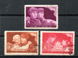 China Chine : (7046) 1958 C57(o)Retour Victorieux Des Volontaires De Peuples Chinoises SG1790/2 - Used Stamps