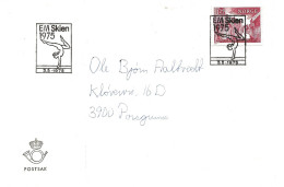 Norway 1975 Cover With Special  Cancellation "EM Skien 1974"  Cancelled On Mi 701  -    3.5.75 - Storia Postale