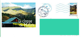 GEOLOGIE PAP ILE DE LA REUNION CIRQUE DE MAFATE NEOPOST19595A TAD COURRIER DEPOSE A MAFATE AU COEUR DE L'ILE 2002  #343# - Islas