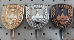 POLICE Club Maksa Perca  Slovenia Pins - Policia