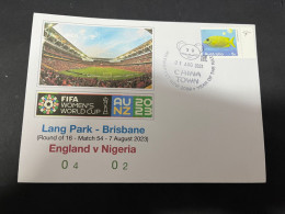 18-2-2024 (4 X 34)  6 Covers - FIFA Women's Football World Cup 2023 - England Matches - Sonstige & Ohne Zuordnung