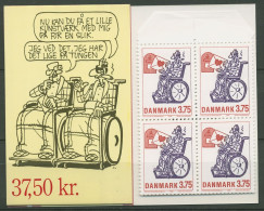 Dänemark 1992 Comics Liebesbrief Markenheftchen 1040 MH Postfrisch (C93044) - Carnets