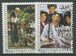 UNO Genf 1993 Senioren Seniorenarbeit 225/26 Gestempelt - Used Stamps