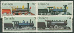 Kanada 1984 CANADA '84 Dampflokomotiven 931/34 Postfrisch - Unused Stamps