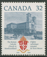 Kanada 1984 200 Jahre Katholische Kirche In Neufundland 924 Postfrisch - Neufs